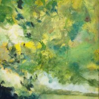 Buiten lunch 
2011
Acryl op doek 
120 x 40 
verkocht