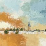Skyline Zutphen 2021
120 x 40 x 3 cm
acryl op doek
€ 950,-
Dit schilderij is ook te huur/koop
voor € 50,- per maand. Kijk op mijn website:
www.dorinedesoet.nl bij "over 't atelier/kunstverhuur" te zien in de etalage van het atelier